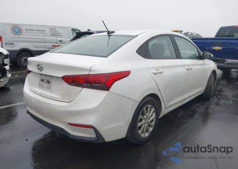 2018 Hyundai Accent Sel from USA, damaged, VIN 3KPC24A32JE026728